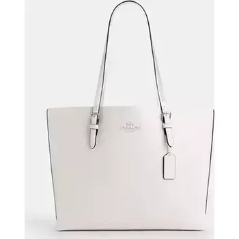 Kabelka COACH dámská kožená kabelka Mollie bílá
