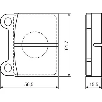 Brzdová destička Sada brzdových destiček, kotoučová brzda BOSCH 0 986 495 078