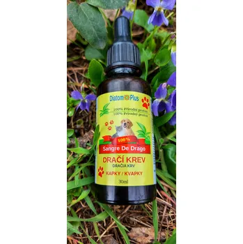 DiatomPlus Dračí Krev kapky pro Zvířata - Sangre de Drago 30ml