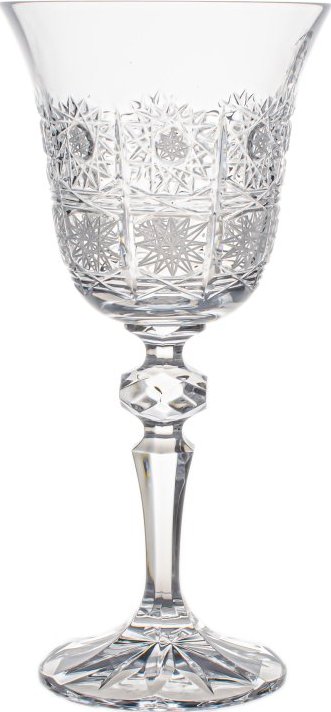 Broušené sklenice na víno, Laura, Royal Crystal, 170 ml, 6 ks