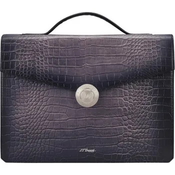 Aktovka na dokumenty S.T. DUPONT - ATELIER BLACK - Luxusní kožená aktovka