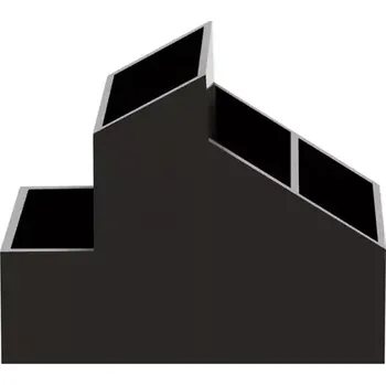 Organizér na kosmetiku Spirella SKYLINE kosmetický organizér černý (7610583191786)