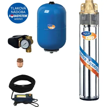 Příslušenství k čerpadlu AQUACUP SUB CONTROL 50 - 3&quot; SIGI 40/55 M Vodárna s ponorným čerpadlem a ovládacím elektroboxem 1140
