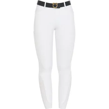 Jezdecké kalhoty Dámské rajtky EQUESTRO bílá 40