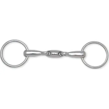 Udidlo pro koně Udidlo stihlo 2x lomené METALAB 16mm 13,5