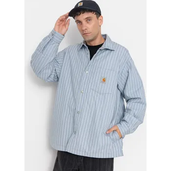 Carhartt WIP Grimsby (grimsby stripe/blue fog) L, modrá
