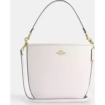 Kabelka COACH dámská kožená kabelka City Large bílá