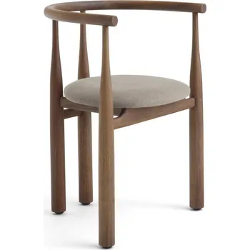 Jídelní židle New Works Židle Bukowski, walnut/Linara 342