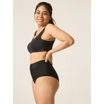 Menstruační plavky Modibodi Hi-Waist Bikini Brief Light-Moderate černé spodní díl (SWSBHKLMBLAW) 3XL Možnost vrácení zboží ZDARMA do 120 dnů!
