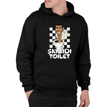 Žertovný předmět Skibidi toilet - Hlava v záchode - pánská mikina s potiskem- Tričkový.cz