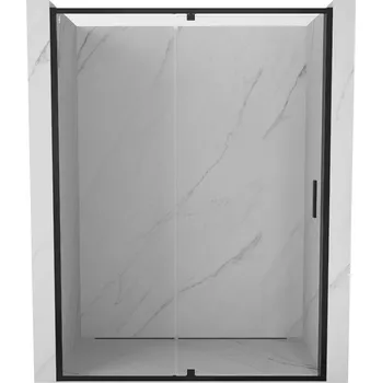 Sprchové dveře Mexen Exo sprchové dveře otočné 150 cm, transparentní, černé - 819-150-000-70-00 Sprchové dveře