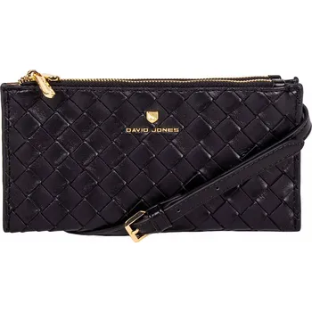 Kabelka David Jones dámská černá crossbody peněženka - kabelka 7302305-3