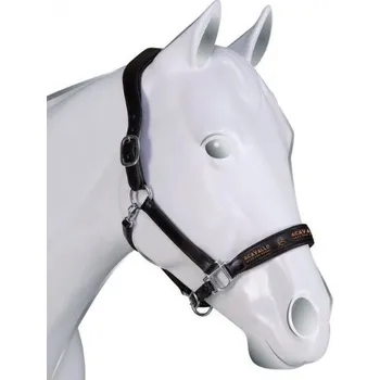 Ohlávka kožená Acavallo hnědá COB