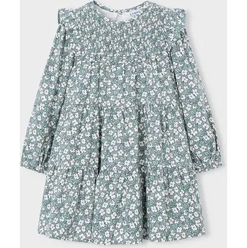 Dívčí šaty Dívčí šaty Mayoral 4912.6E.Mini.9BYA tyrkysová 67X, vel. 104