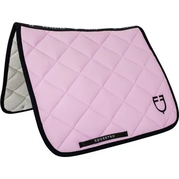 Drezurní podsedlová dečka Equestro Black Line Růžová FULL