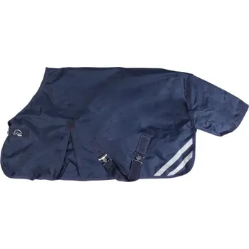 Deka pro koně Nepromokavá výběhová deka HKM Mini 600D 0g 55 cm Tmavě modrá