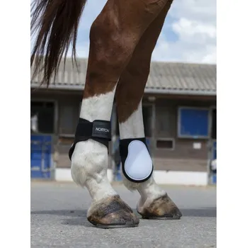 Ochrana nohy a ocasu Zadní chrániče pro koně NORTON Černá PONY