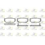 Klocki hamulcowe, 21063.02