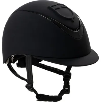 Jezdecká přilba Přilba Equestro s logem Navy 55-57 cm