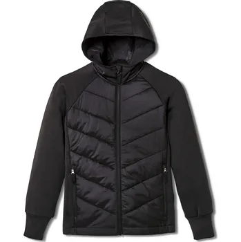 Chlapecká mikina 692941 - Tchibo - Dětská sportovní termobunda - dámské|pánské - vel. 122/128 - barva: černá