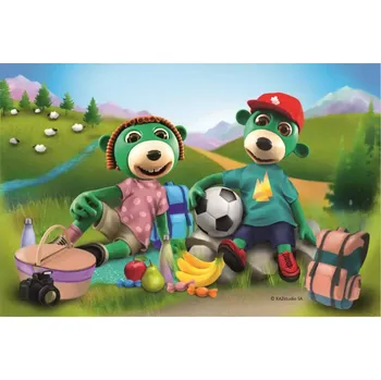 Puzzle Puzzle Treflíci: Na výletě 54 dílků