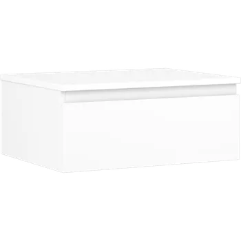 Koupelnový nábytek Mexen Orio koupelnová skříňka pod umyvadlo 60 cm s deskou, 1 zásuvka, bílá mat - 91A10-06023-1-BFC01 Koupelnové skříňky