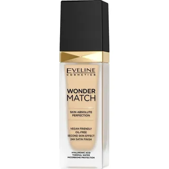 Make-up Eveline Cosmetics Wonder Match Skin Absolute Perfection - Dlouhotrvající tekutý make-up s kyselinou hyaluronovou 30 ml 0 ml - 30 Cool Beige
