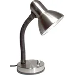 Stmívatelná stolní lampa KADET–S 1xE27/40W/230V matný chrom