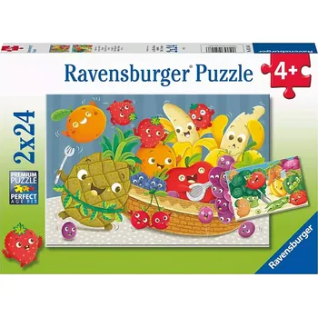 Puzzle RAVENSBURGER Puzzle Drzé plody 2x24 dílků