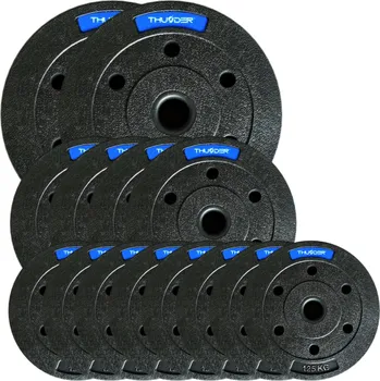 THUNDER Sada kompozitních závaží SET-B-04-30KG VÍCEBAREVNÁ