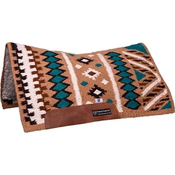 Westernová podsedlová deka CSF DIAMOND STARS - TAN