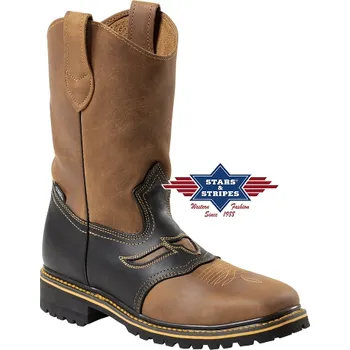 Jezdecká obuv Pracovní jezdecké westernové boty WB-32 42