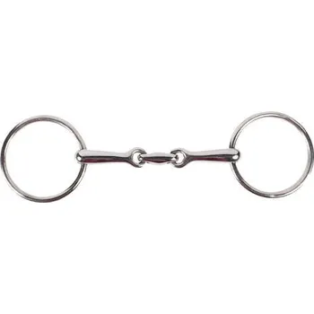 Udidlo pro koně Udidlo Stihlo HORZE 2x lomené 10 cm