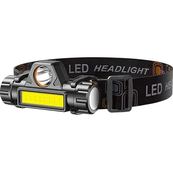 Čelovka Ostatní Čelovka 4 v 1 LED s magnetem a baterií RC-K-1228 černá