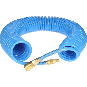 Zahradní hadice Invento 15 m PU Spirálová hadice pneumatická 12 x 8 mm