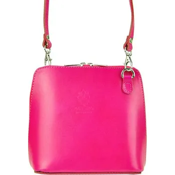 Kabelka Barberinis Kožená crossbody kabelka Vera Pelle 1702 fialová