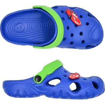 Chlapecké polobotky Rock Spring dětské boty DĚTSKÉ CLOGS DARK BLUE 30-31