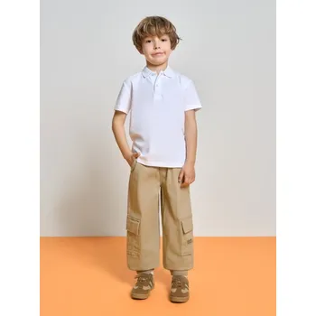 Chlapecké oblečení Sinsay - Džíny jogger - béžová - 919EM-80X - 919EM-80X-98