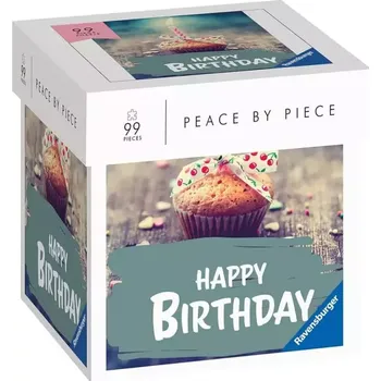 Puzzle RAVENSBURGER Puzzle Peace by Piece: Happy Birthday 99 dílků