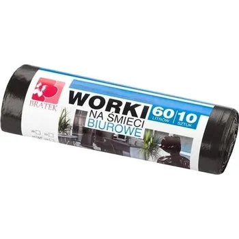 Pytle na odpadky BRATEK odolné pytle na odpad 60 l, 10 ks