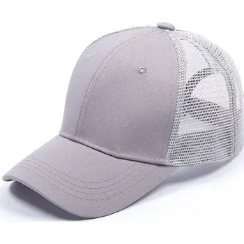 Kšiltovka Dámská kšiltovka na culík Šedá