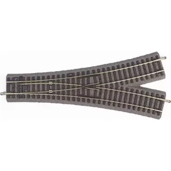 Modelová železnice Piko Výhybka WY symetrická (R9) s podložím - 55426