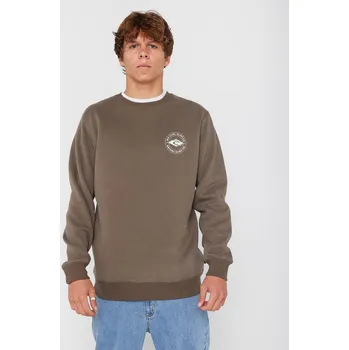 Pánská mikina Mikina Rip Curl STAPLE CREW Rock velikost XL