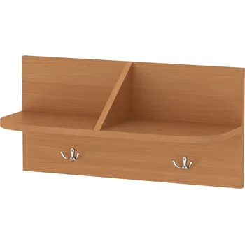 Věšák Max-i Věšák s policí na zeď V-2 | BUK Zvolte barvu:: buk