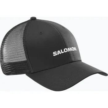 Kšiltovka Kšiltovka Salomon Logo Trucker deep black