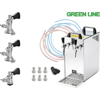 Chladicí zařízení na pivo LINDR KONTAKT 40/K Green Line new, bajonet, plochý, kombi