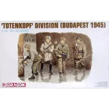 Plastikový model Model Kit figurky 6095 - "TOTENKOPF" DIVISION (BUDAPEST 1945) (1:35)