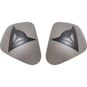 Chránič ruky pro motocykl Dainese Dainese KIT SHOULDER SPORT ALU výměnné kovové ramenní kryty černé/aluminium Černá