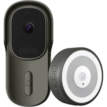Zabezpečení domácnosti Secutek Chytrý videozvonek s Wi-Fi WF001-708B