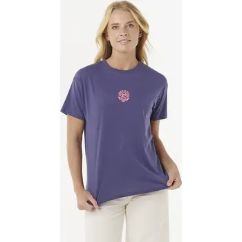 Pánská móda Tričko Rip Curl ICONS OF SURF RELAXED TEE Moonlight Blue velikost L